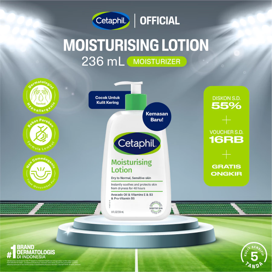 Cetaphil Moisturizing Lotion 236ml dengan Avocado Oil