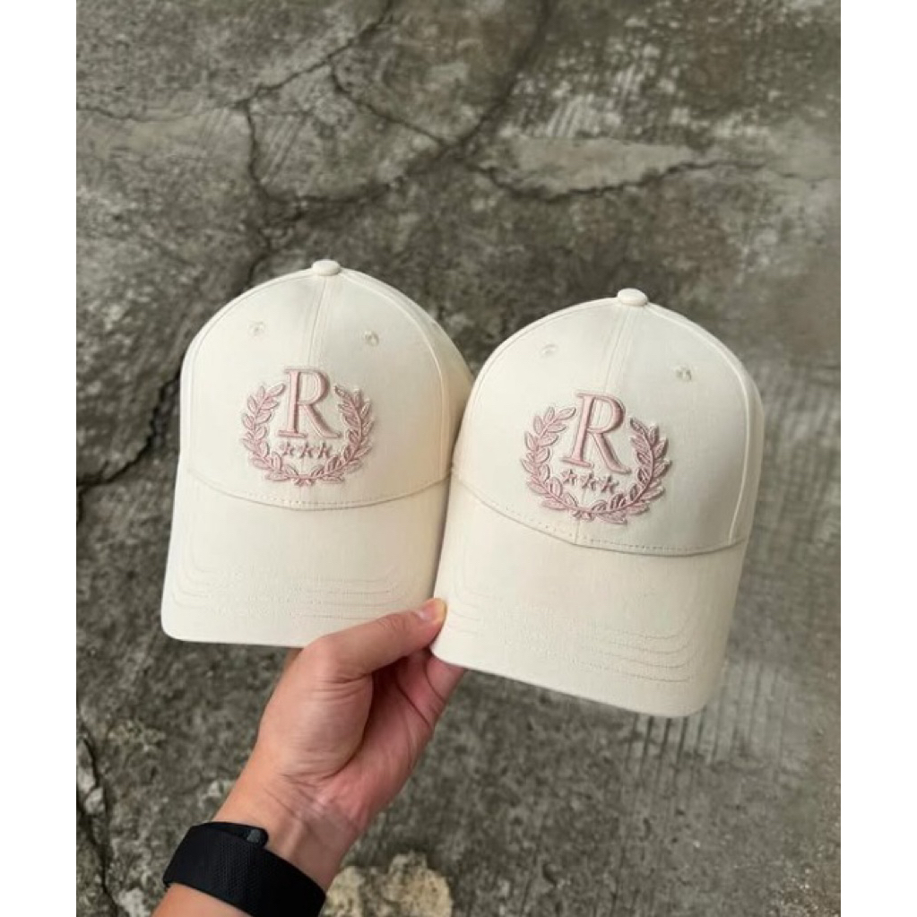 Jual WTS RUCAS CROWN CREAM PINK CAP | Shopee Indonesia