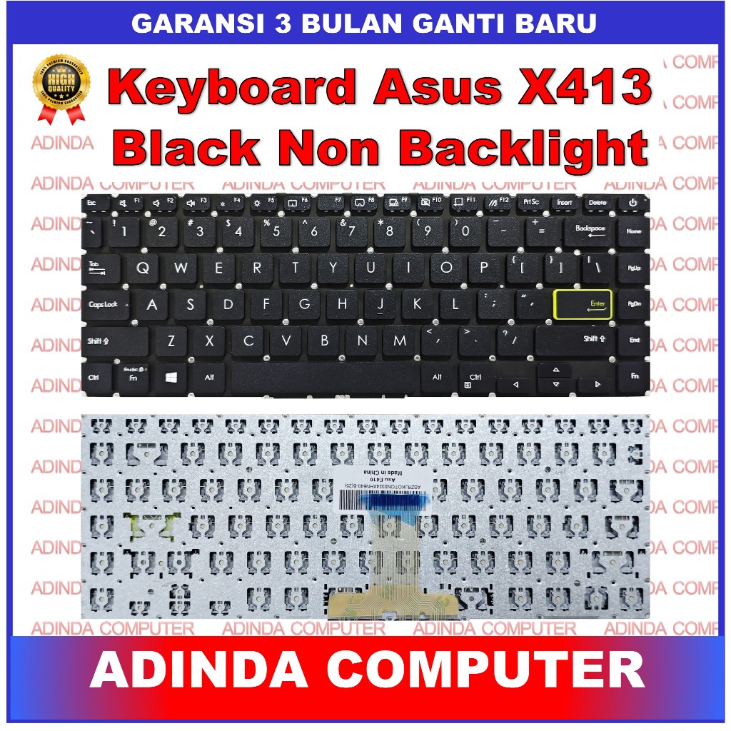 Jual Keyboard Asus Vivobook 14 A413 X413 E410 K413E K413EA K413EQ K413F ...