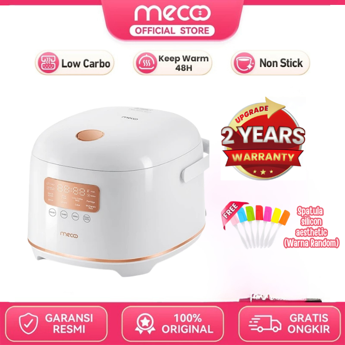 Jual Mecoo Most Aesthetic Rice Cooker Ultra Warm 48H 1.8L Low Carbo Low ...