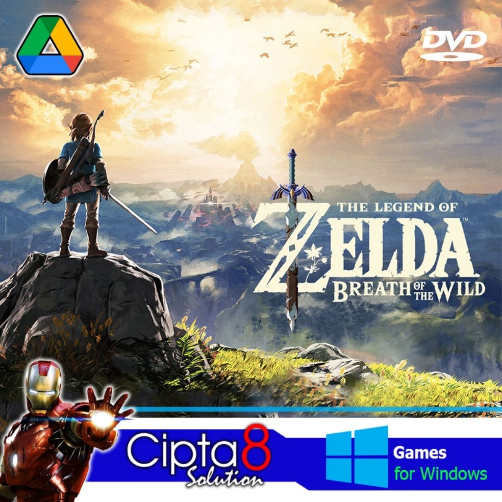 Jual THE LEGEND OF ZELDA - BREATH OF THE WILD - PC GAME OFFLINE ...