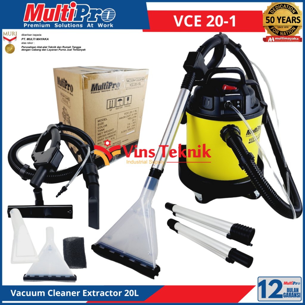Jual MULTIPRO VCE20-1 Mesin Penghisap Debu Vacum Vacuum Cleaner ...