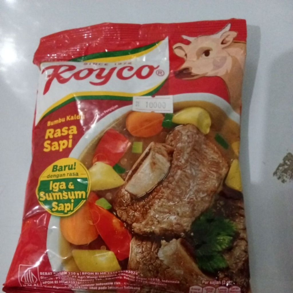 Jual Royco Kaldu Sapi 94gr - Penyedap Rasa Alami untuk Masakan Lezat ...