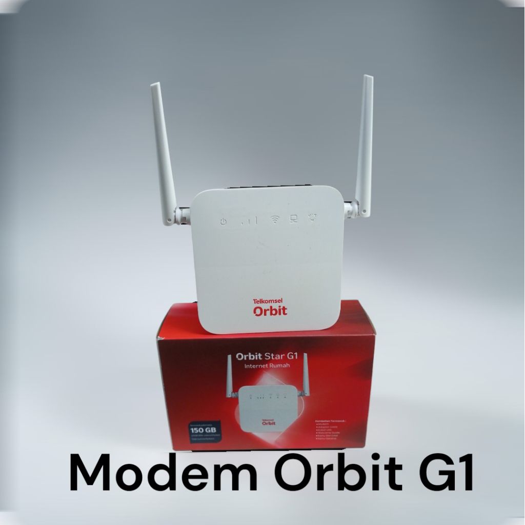 Jual MODEM Orbit Star G1 Router Nirkabel dengan 2 Antena Untuk Koneksi ...