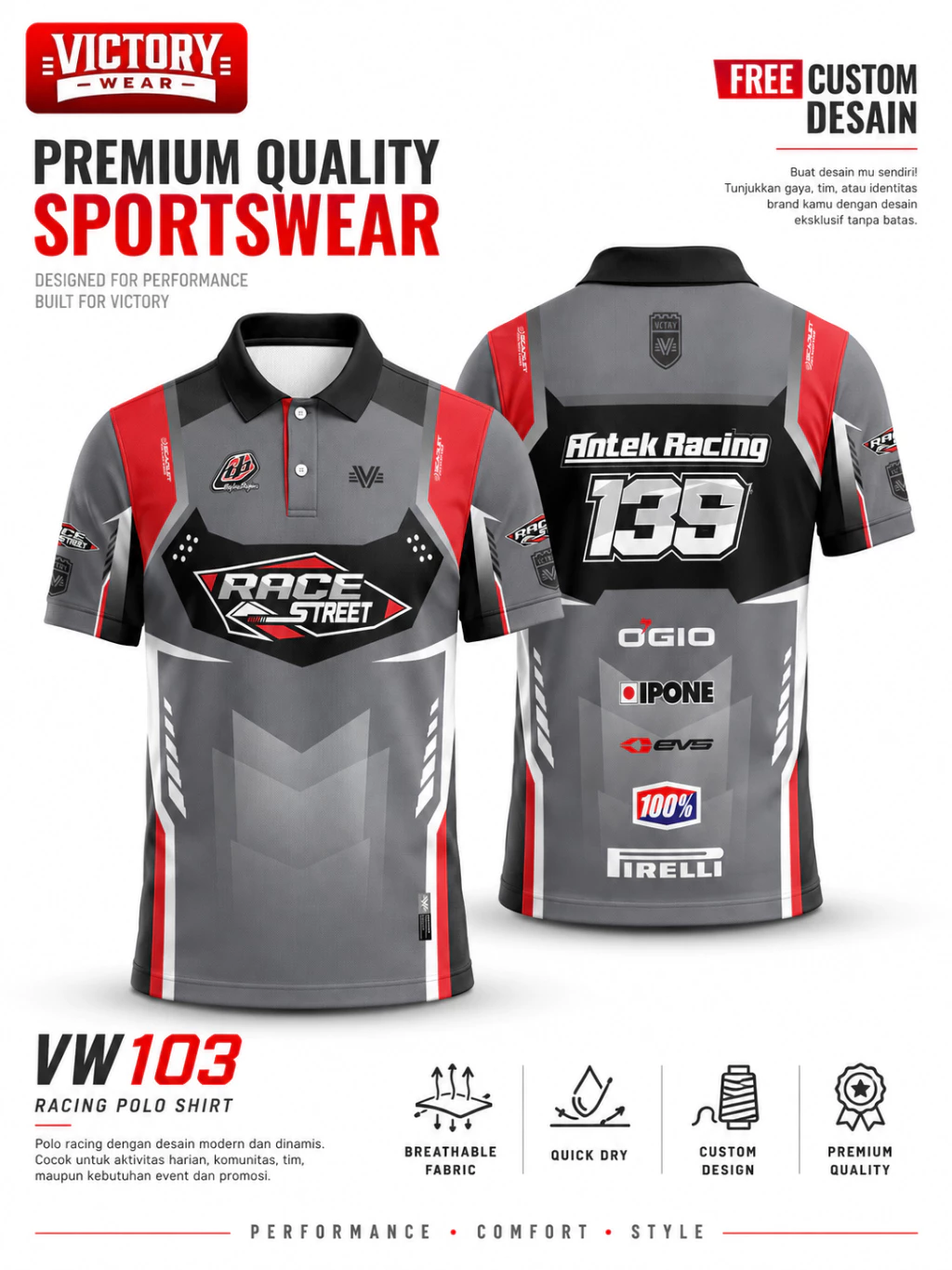 JERSEY CUSTOM VW103