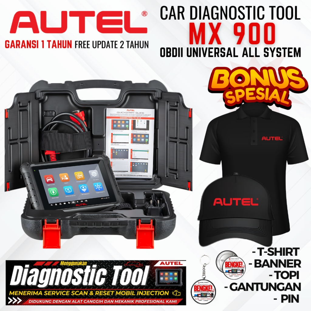 Jual Scanner Mobil Universal Autel MaxiCheck MX900 Alat Service Mobil ...