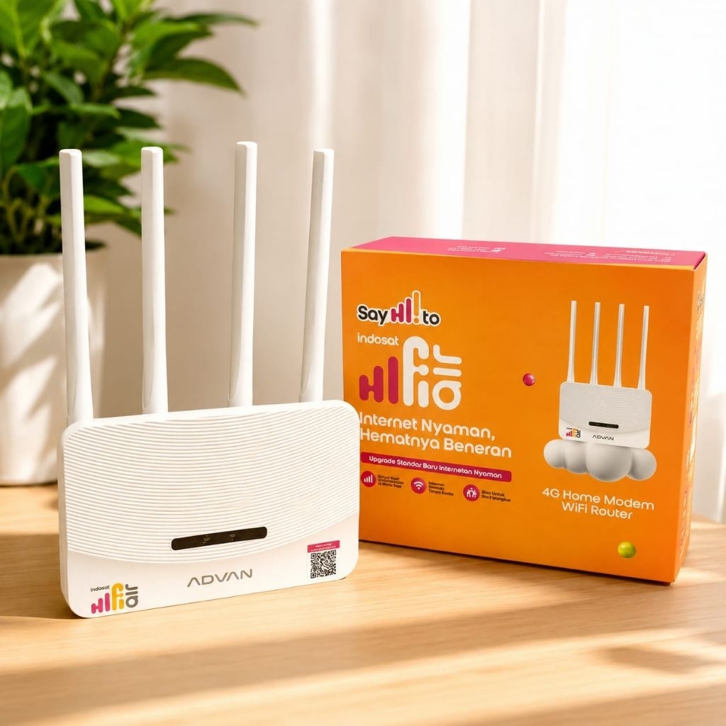 Modem Hifi Air Advan + Simcard Im3 50GB