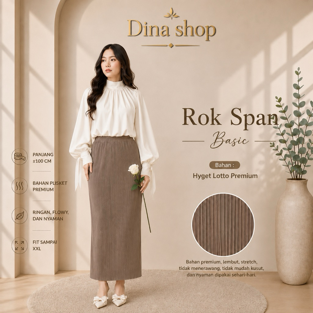 Jual Rok Span Terlengkap & Harga Terbaru Juli 2026 | Shopee Indonesia
