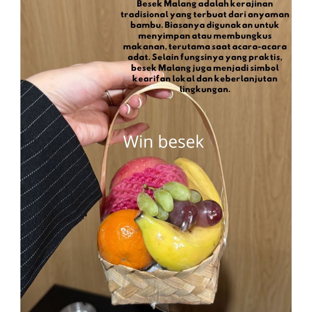 Jual (10x10cm) Keranjang hampers mini Aesthetic/Keranjang parsel ...