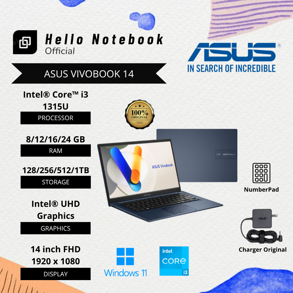 Jual Asus Laptop Core i5 Terlengkap & Harga Terbaru Agustus 2026 ...