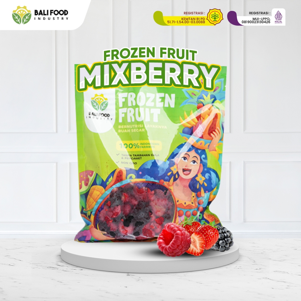 Jual Mixberry Beku / Mixberries Frozen (Strawberry, Raspberry, Murbei ...