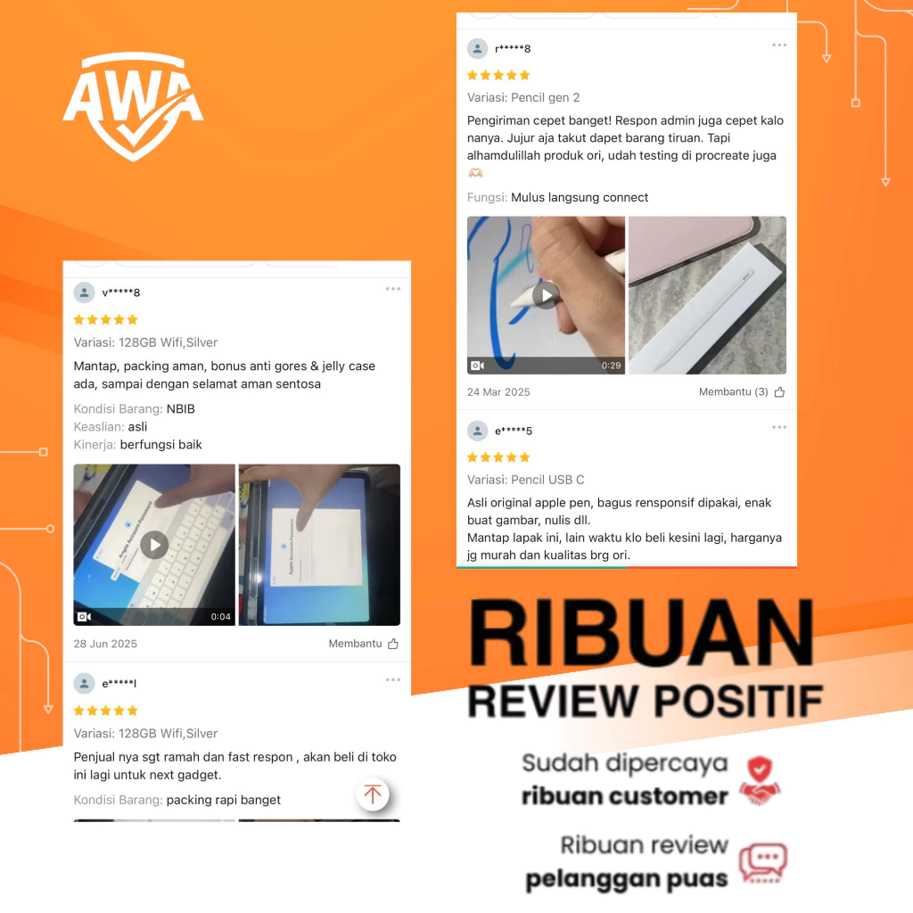 Jual iPad Mini 7 Garansi Resmi Surabaya