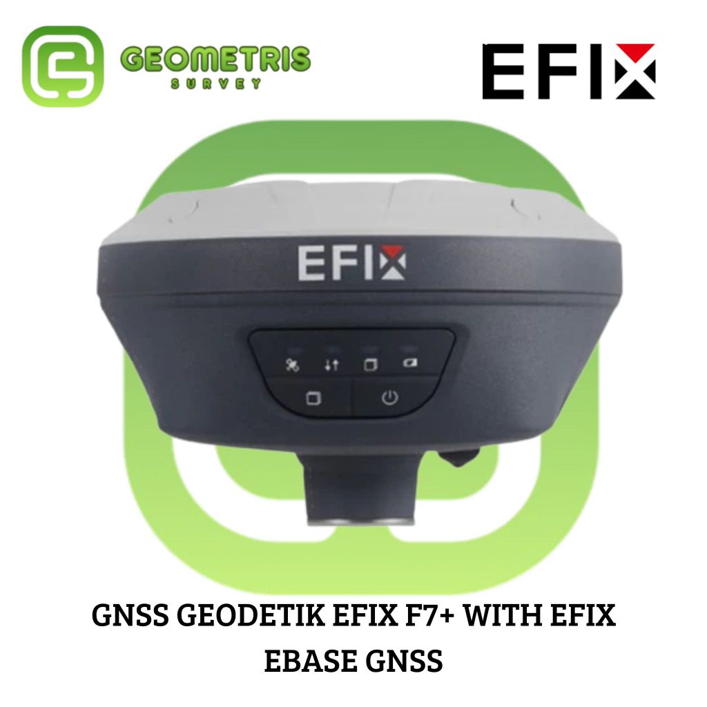 Jual GNSS GEODETIK EFIX F7+ IMU-RTK GNSS Rover with EFIX EBASE GNSS ...