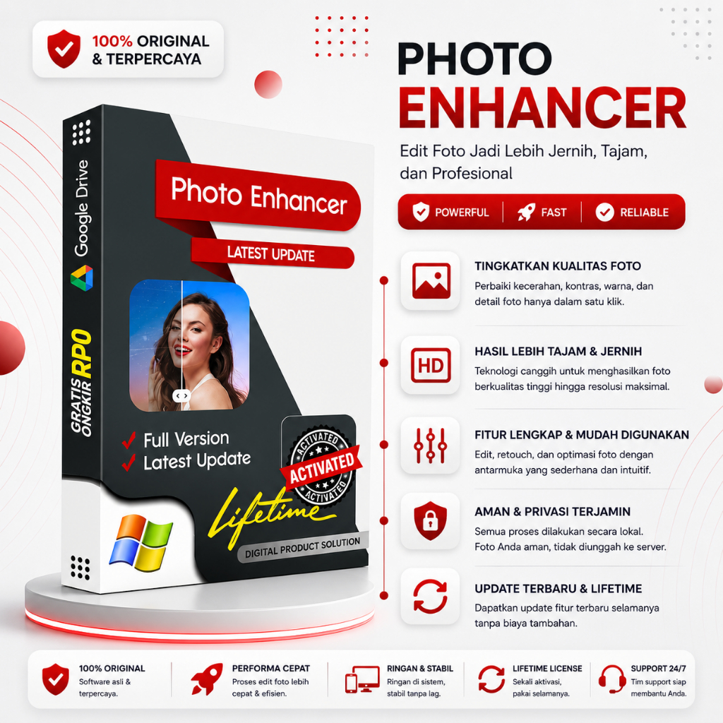 Photo Enhancer AI Lifetime Full Edition Windows