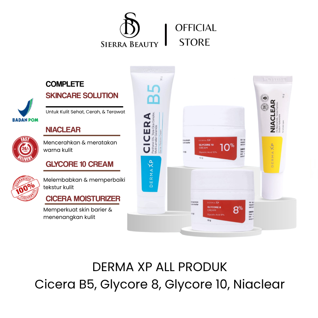 Jual DERMA XP - All Produk Niaclear, Glycore 10, Glycore 8, Cicera ...