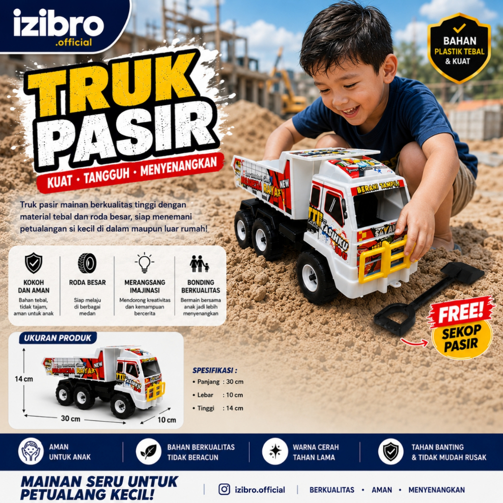 Jual IZIBRO TTD ATAU TTD OLENG ATAU TPK (TRUK PASIR ) ATAU AJS ...