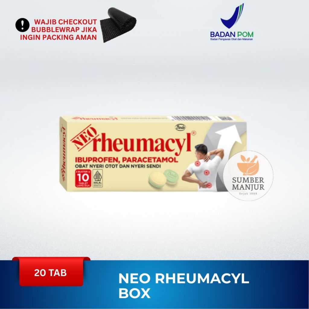 Jual NEO RHEUMACYL BOX / 20 TABLET EXP 2029 | Shopee Indonesia