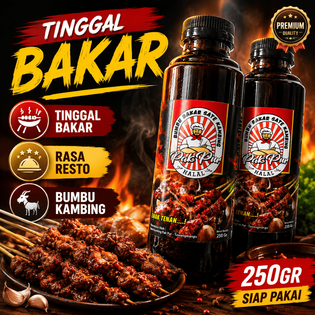 Jual Bumbu Bakar Sate Kambing Terlengkap & Harga Terbaru Juli 2026 ...