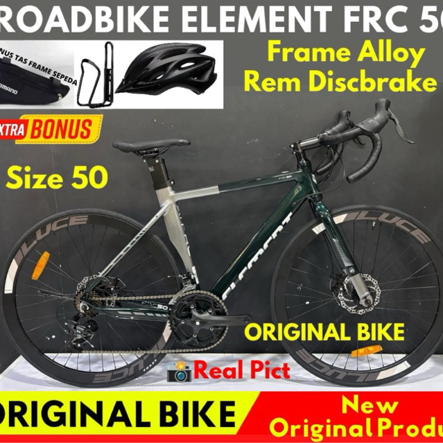 Jual Sepeda Roadbike Element FRC 50 Frame Alloy Terbaru | Shopee Indonesia
