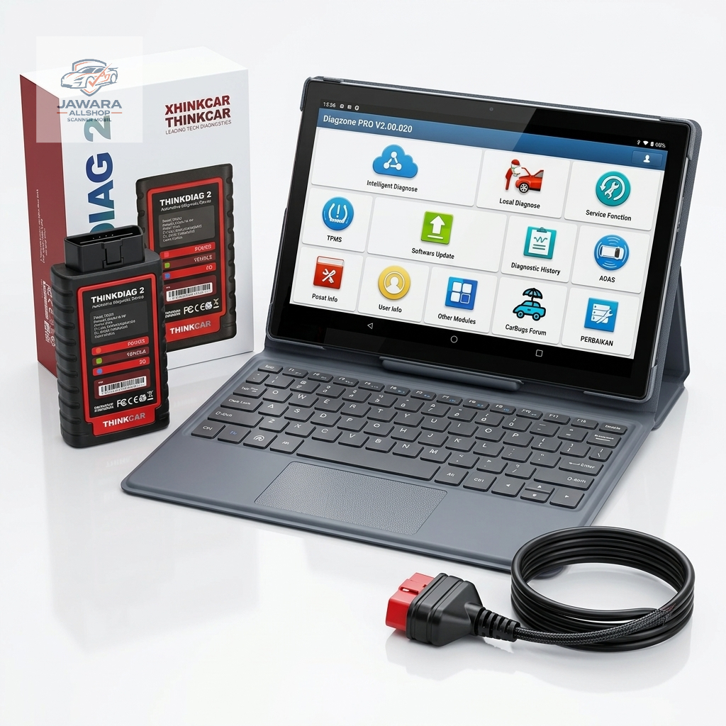SCANNER MOBIL OBD2 THINKDIAG2 FULL SOFTWARE DIAGZONE PRO XPRO5 MOBIL UMUM LISTRIK EV HYBRID HD TRUK BUS ALAT BERAT SEPEDA MOTOR IMMO