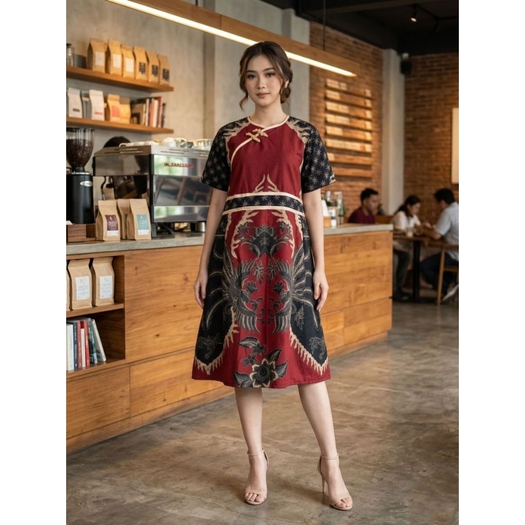 Batik Couple Motif Adiwangsa Atasan Kemeja Slimfit 6