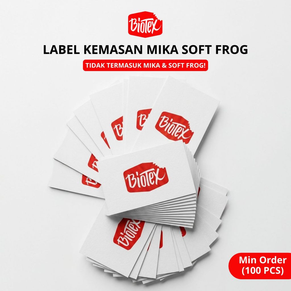 Jual Biotex CUSTOM CETAK KERTAS FOTO ARTPAPER - Label Kemasan Packaging ...