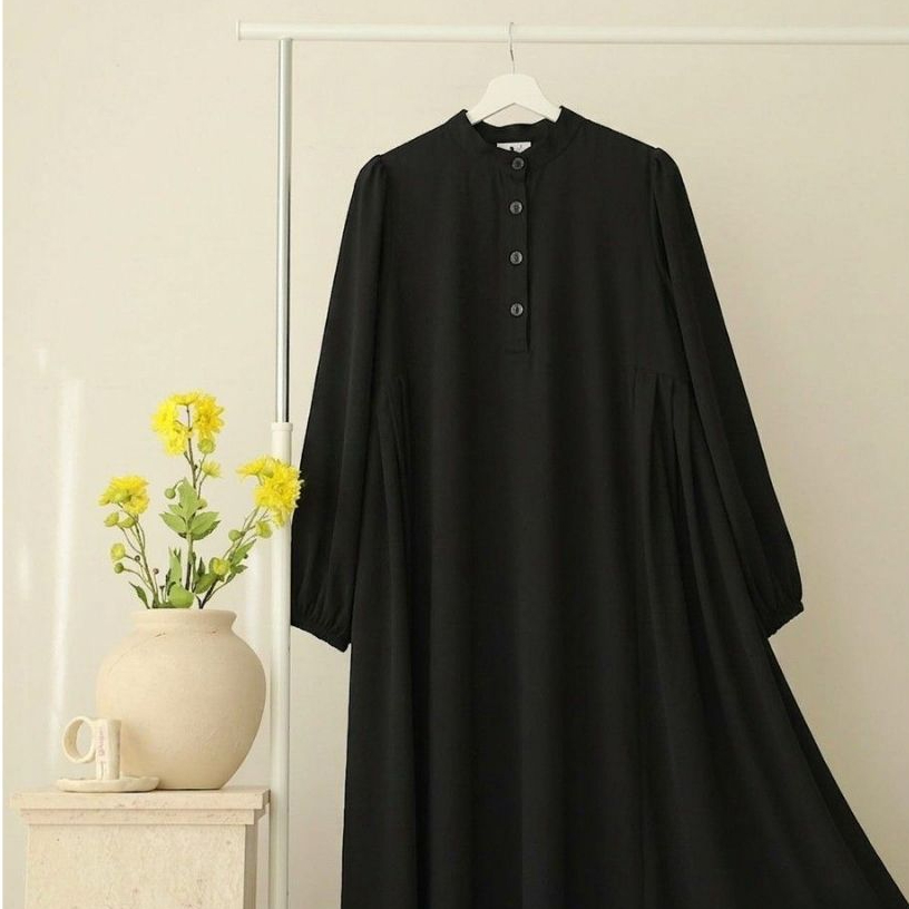 gamis jumbo bahan toyobo LD 120-130 baju muslim jumbo premium