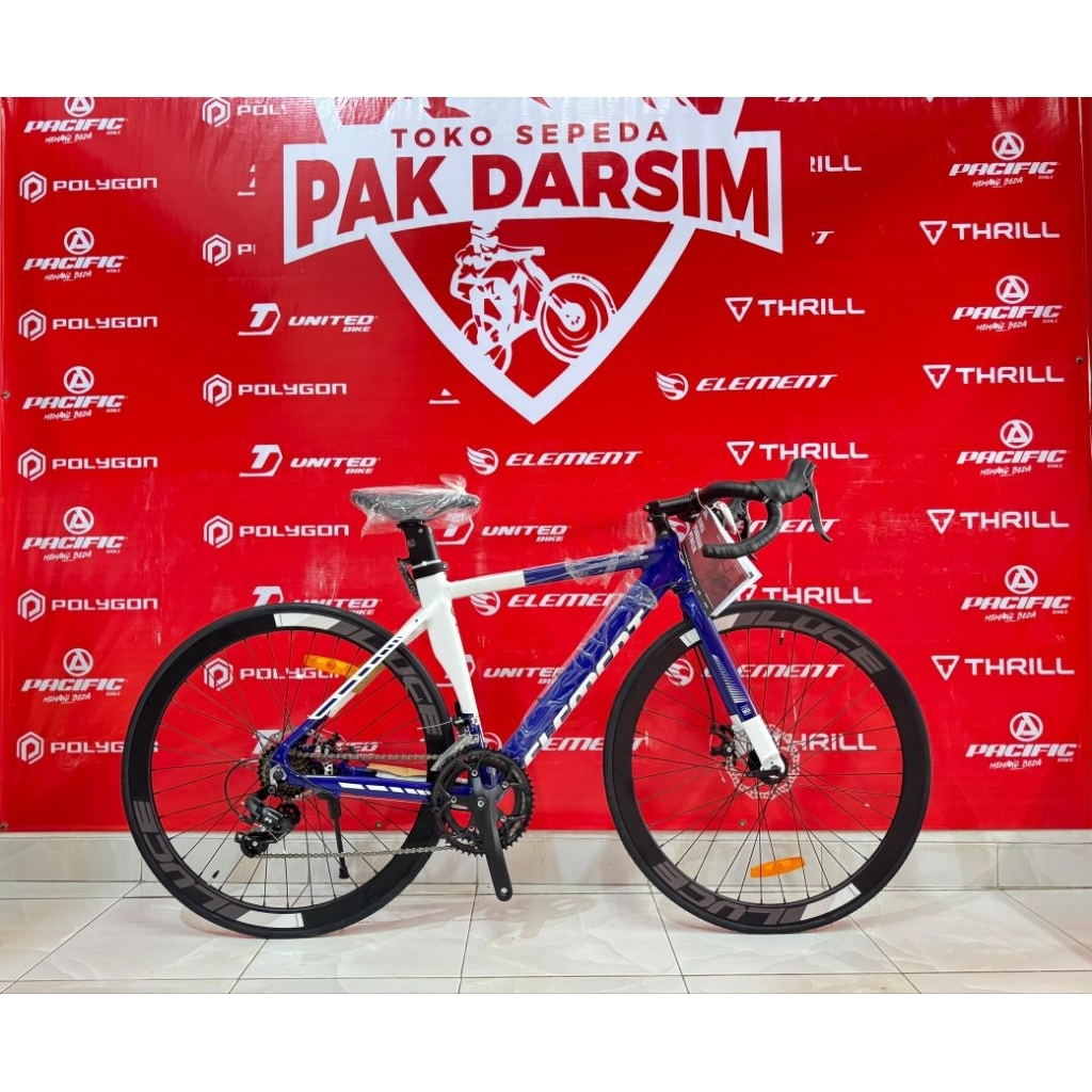 Jual sepeda roadbike element frc 50 Frame Alumunium | Shopee Indonesia