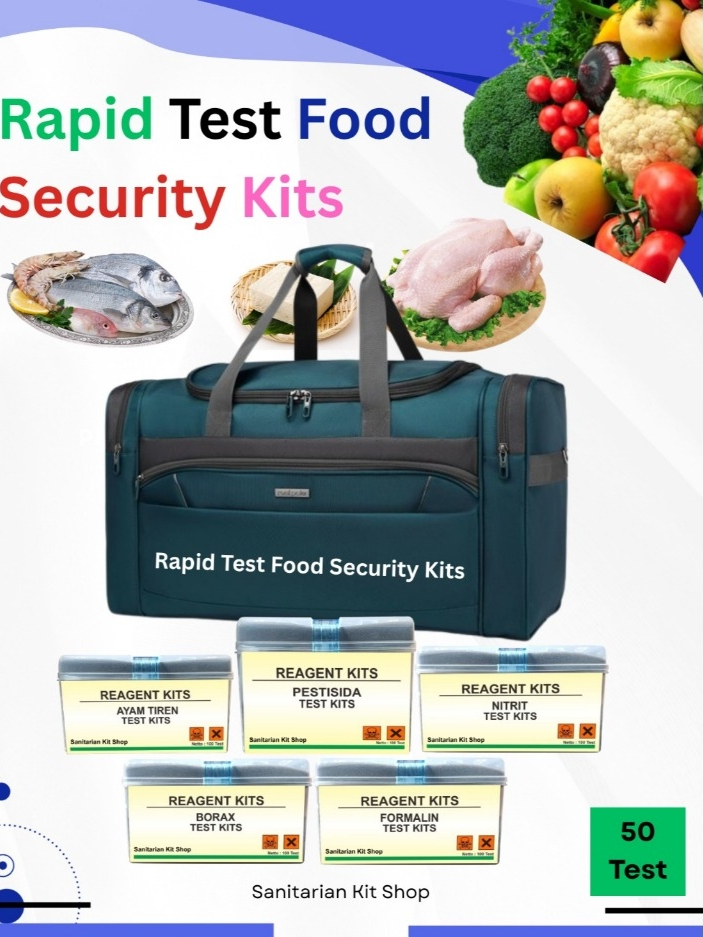 Jual Mini Food Security Kit Simple MBG 50 Test / Uji Kimia Berbahaya ...
