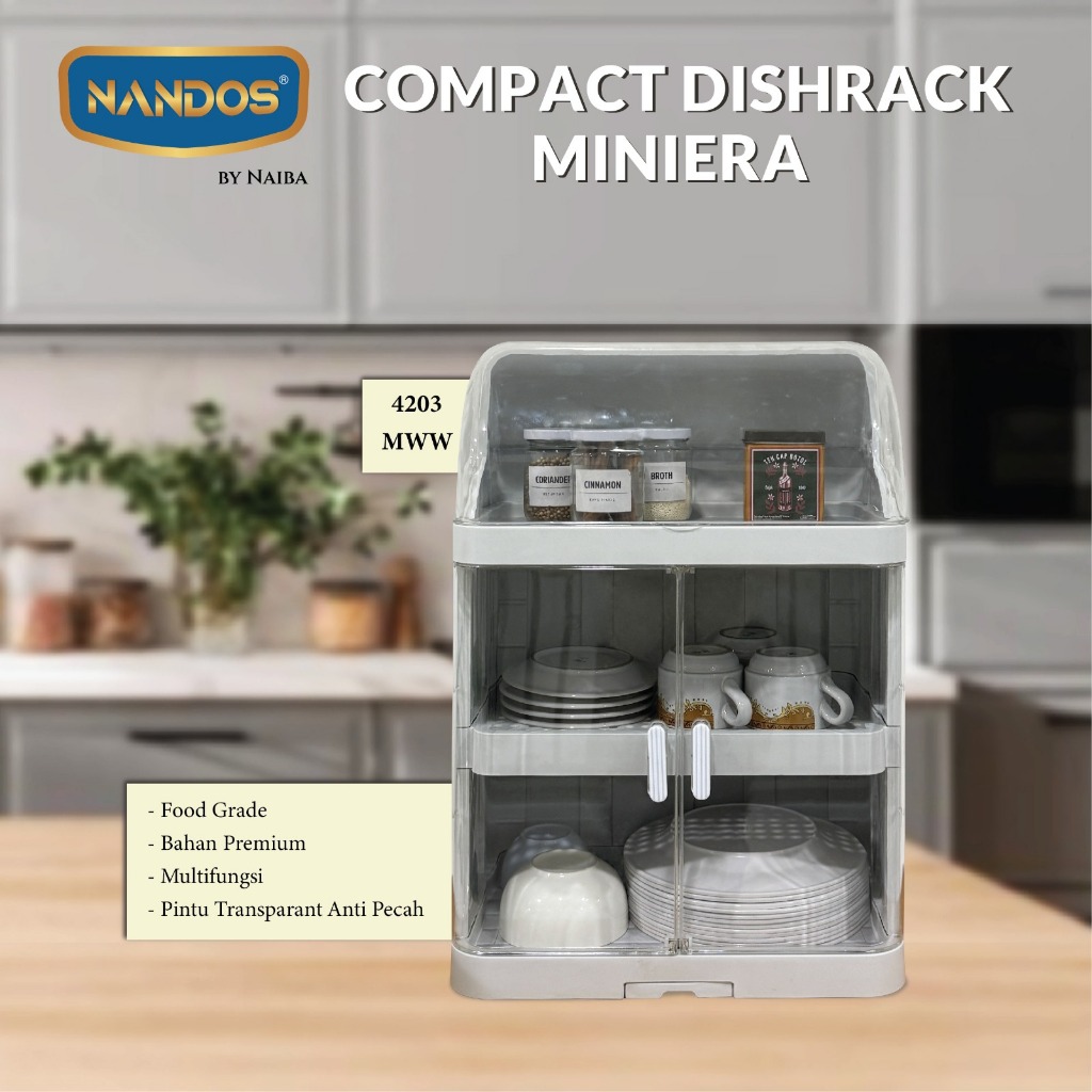 Jual NAIBA - RAK PIRING MILANO DISH RACK 5 SUSUN ( NANDOS ) | Shopee ...