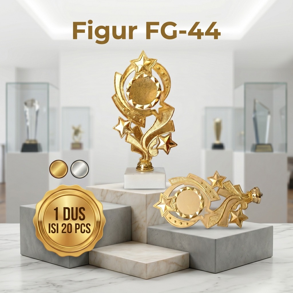 Jual Piala Figur FG-44 Gold (20 pcs) Kepala Piala Murah | Shopee Indonesia