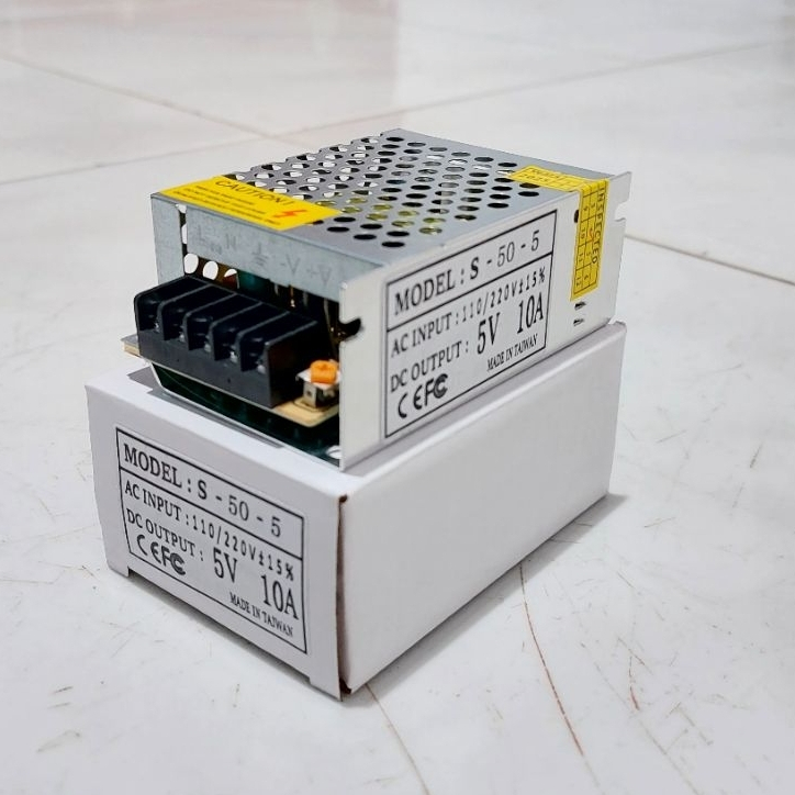 Jual Switching Power Supply PSU 5V 10A High Quality, 5 Volt 10 Ampere ...
