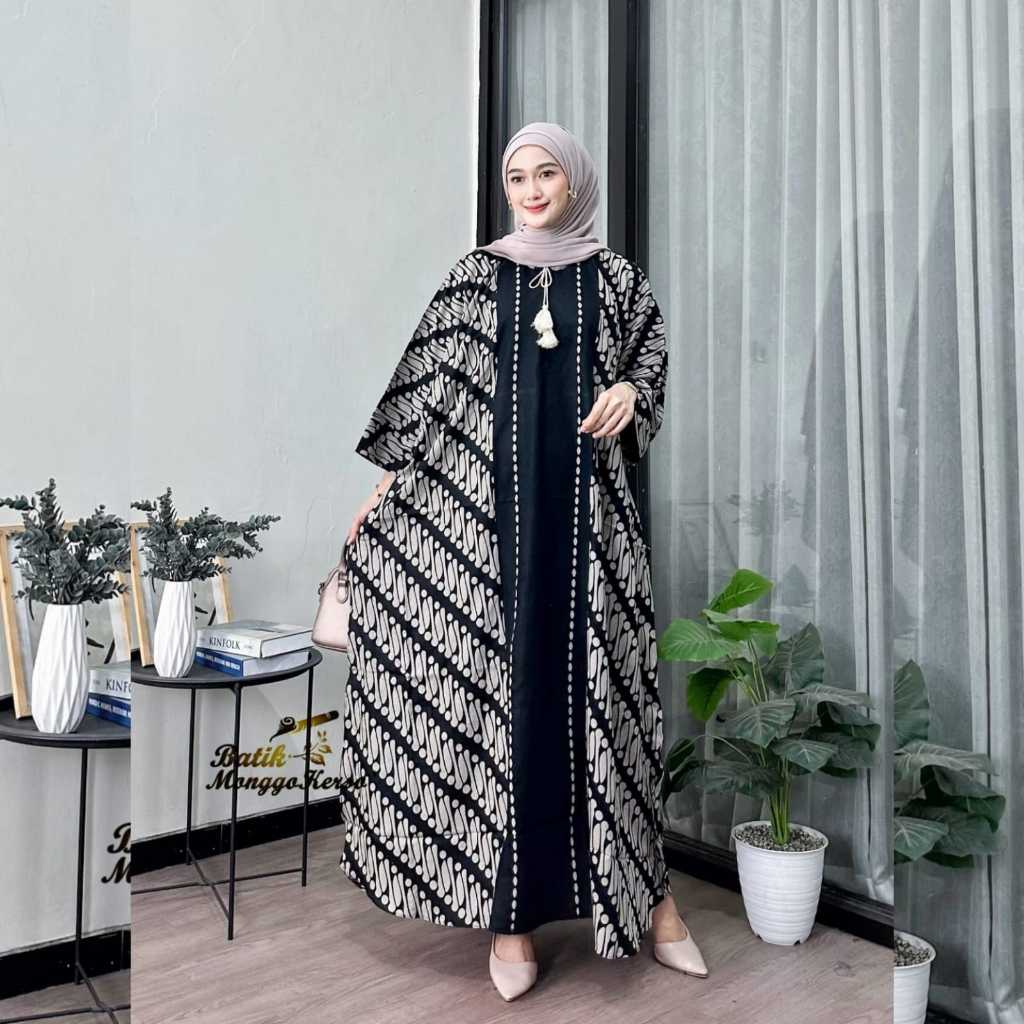 Batik Monggo kerso - Abaya Kaftan Turkey Gamis Arab Saudi Dubai Kaftan Diamond