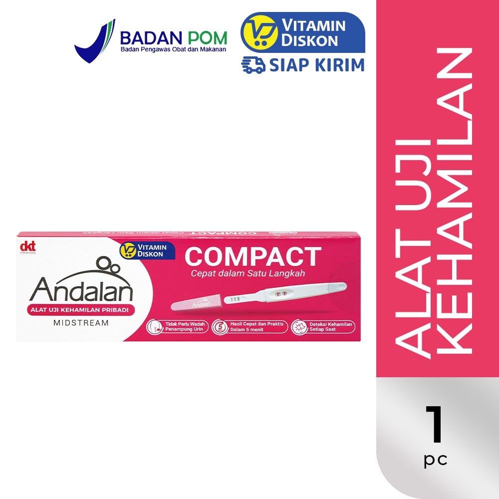 Jual ANDALAN MIDSTREAM UJI KEHAMILAN PRIBADI COMPACT | ALAT UJI ...