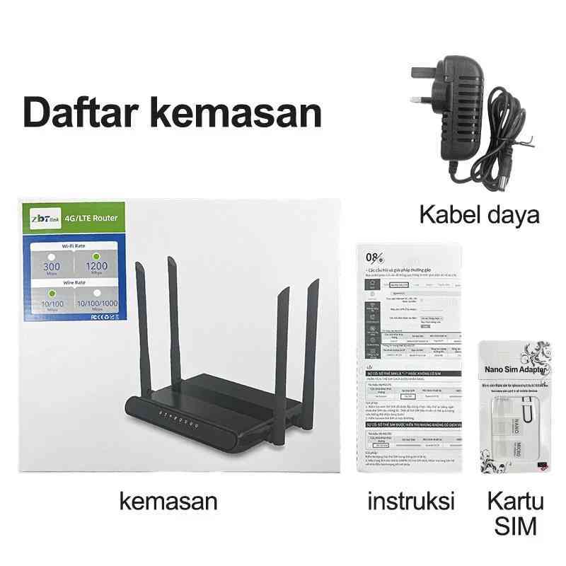 Jual Cioswi Wifi6 Router BISA PAKAI KARTU SIM CARD MODEM | 4G LTE ...