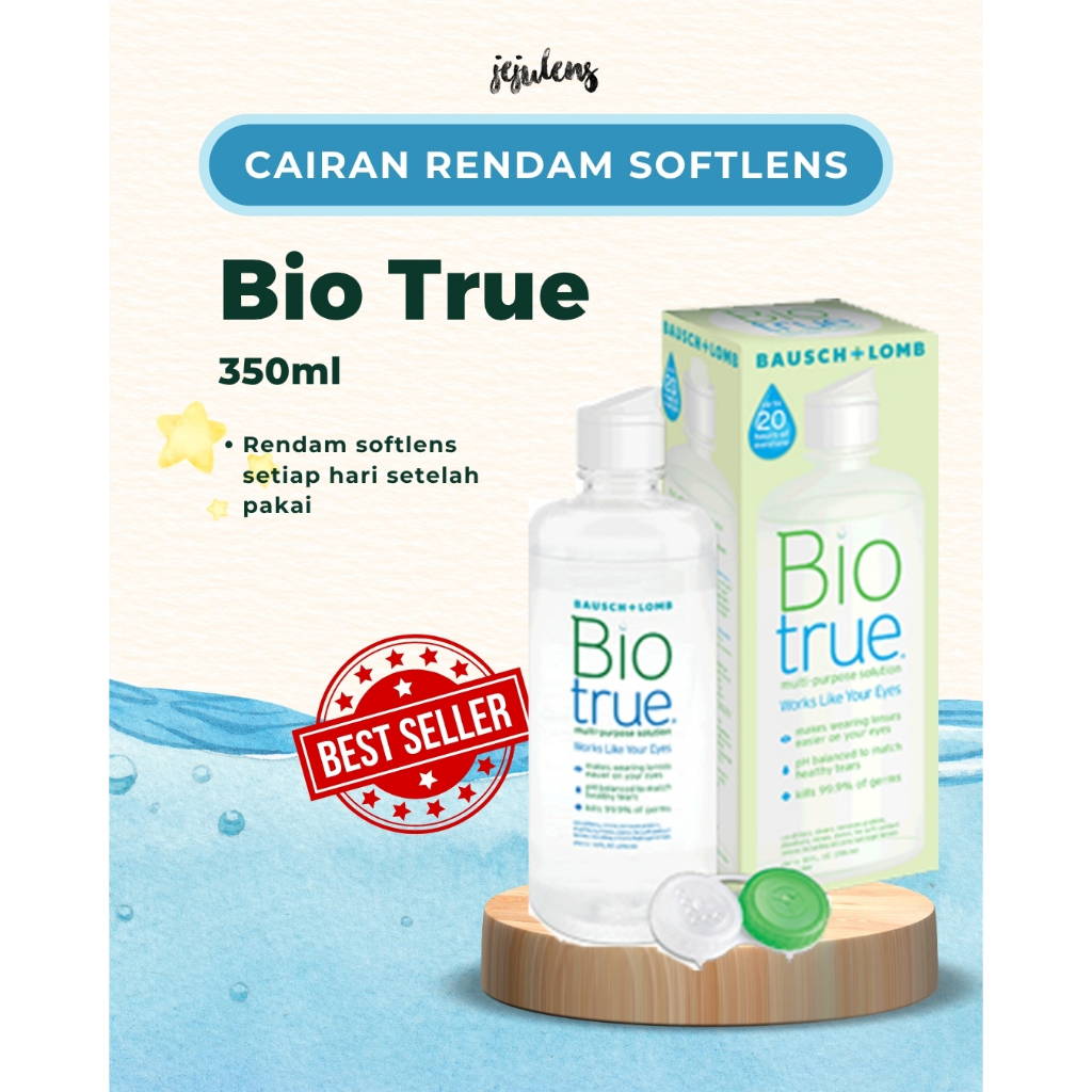 Jual JEJULENS Bio True - 300ml air rendam softlens | Shopee Indonesia