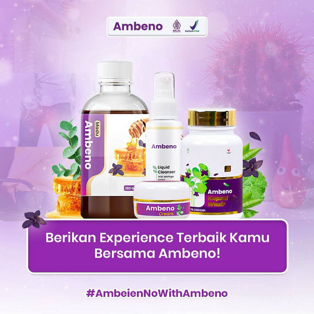 AMBENO Paket Penyembuhan Ambeien Optimal BPOM - Solusi Tuntas Wasir Tanpa Operasi