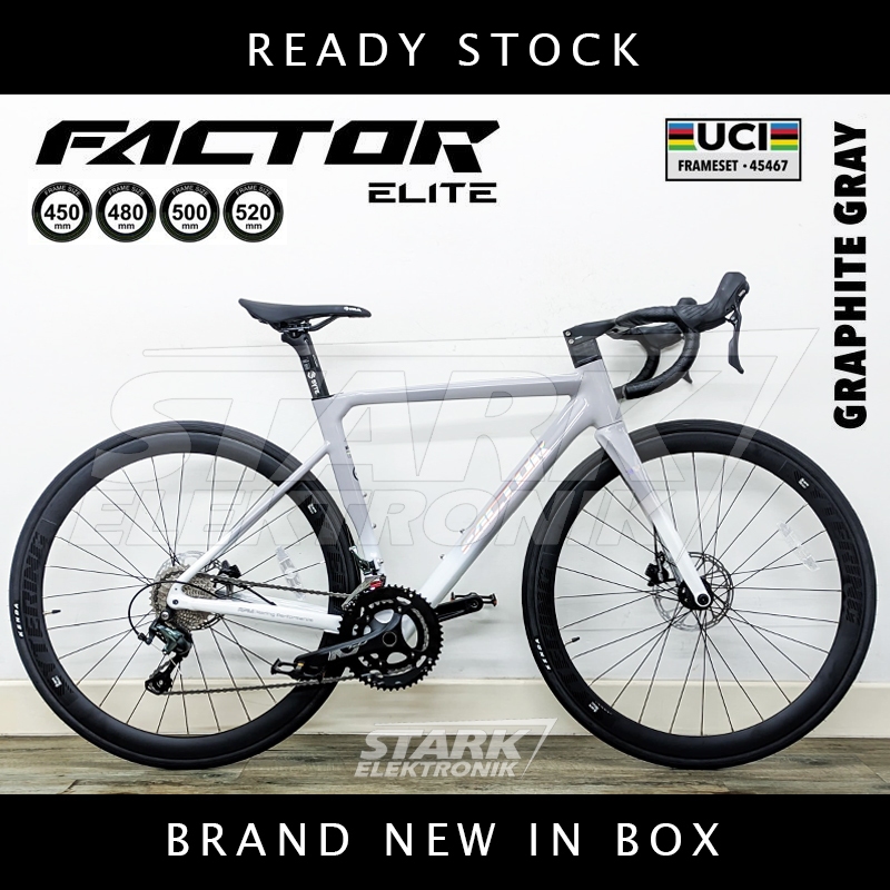 Jual Sepeda Roadbike PACIFIC FACTOR ELITE Pro Balap UCI 700C | Shopee ...