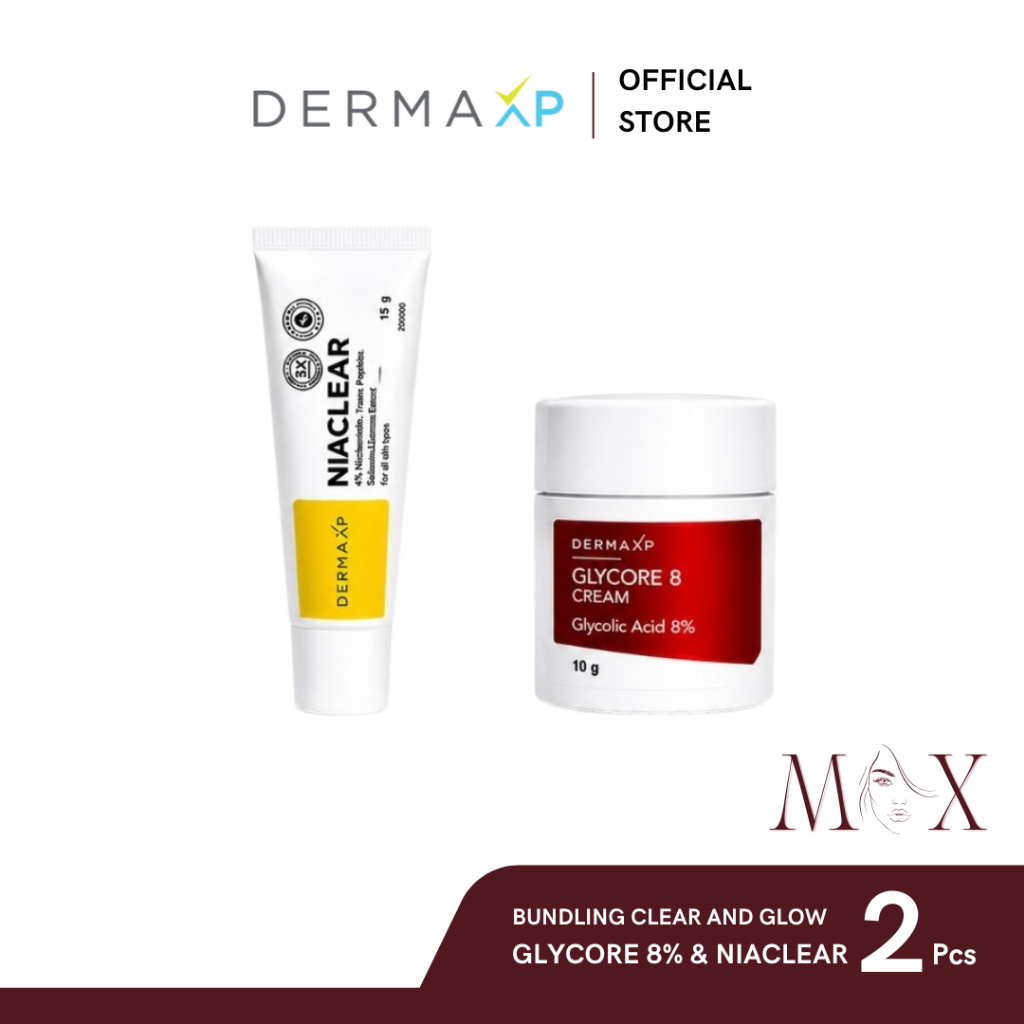 Jual DERMA XP - Bundling Glycore 8% & Niaclear | Shopee Indonesia