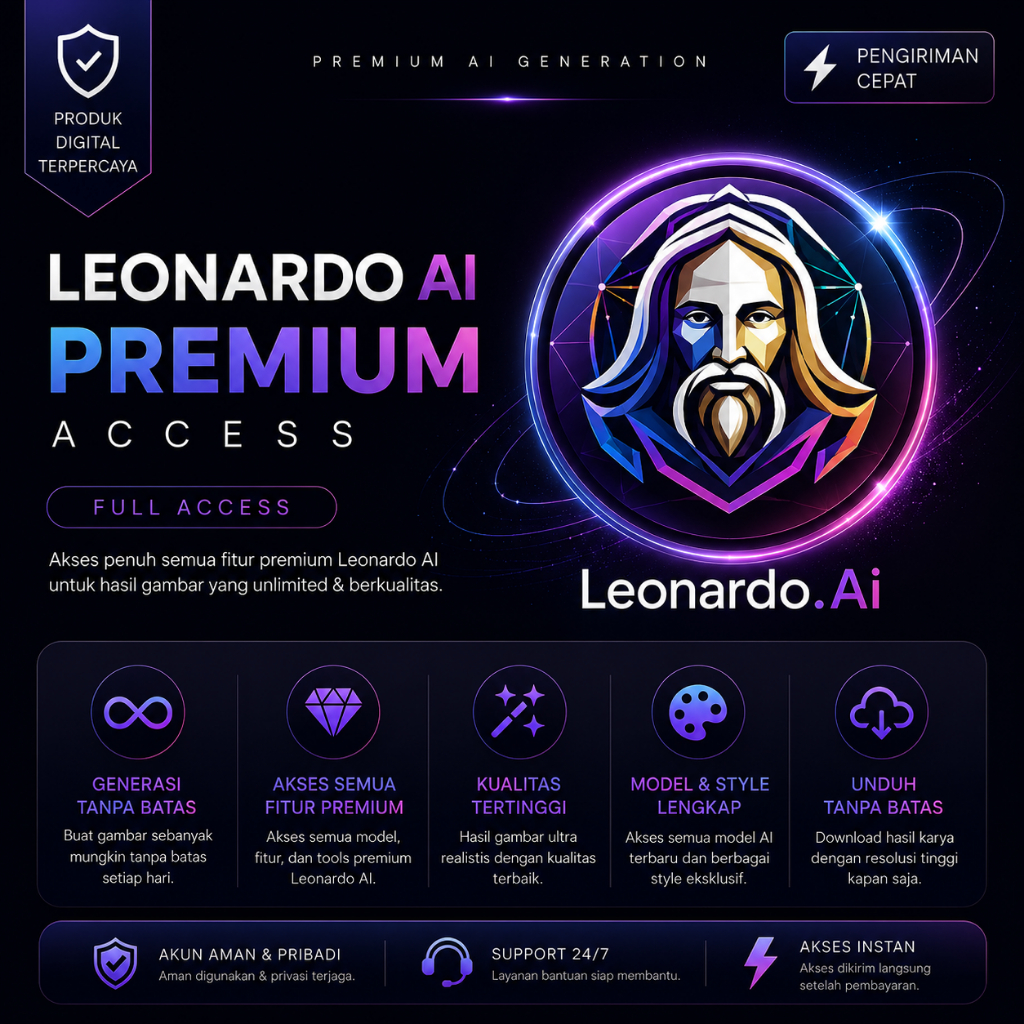 LEONARDO AI PREMIUM 8500 CREDITS PRIVATE | UNLIMITED GENERATE IMAGE