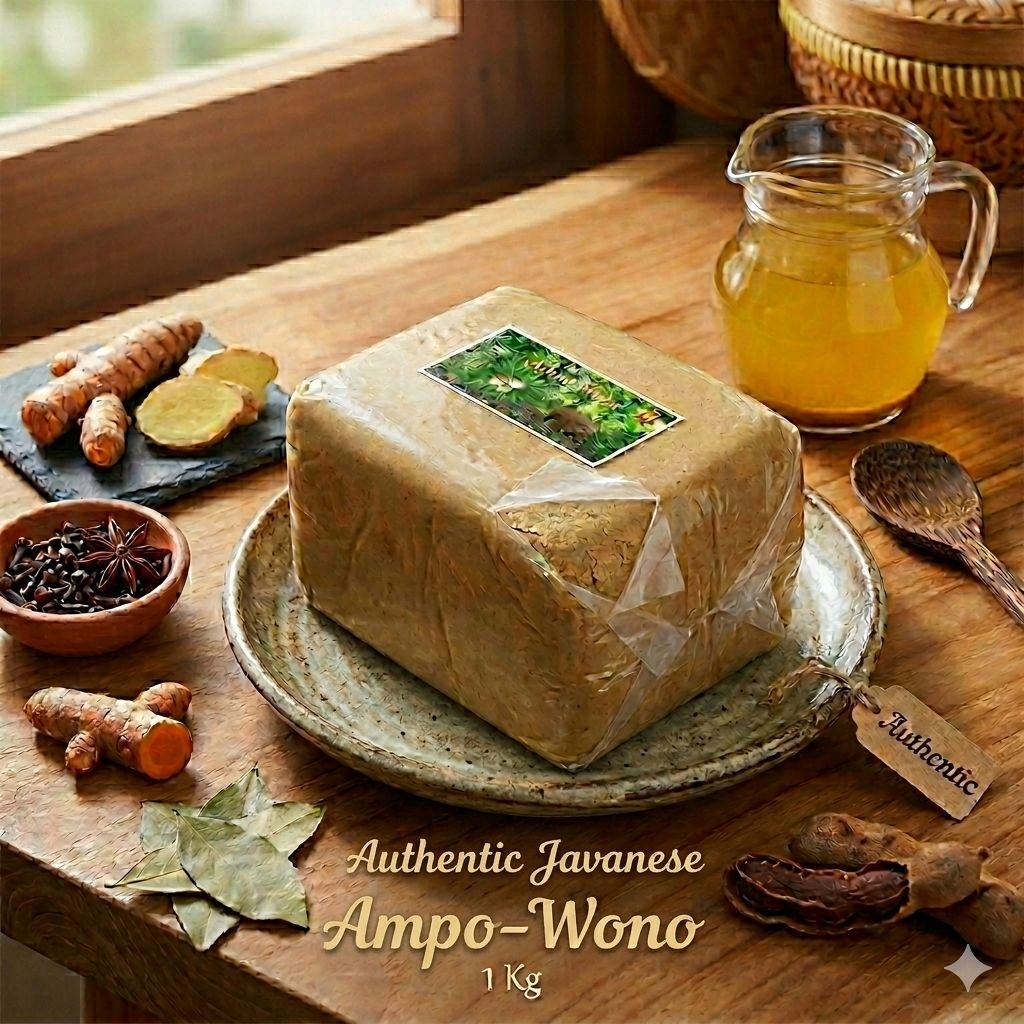 Tanah Liat Ampo Murni 1Kg – Solusi Masak Daun Pepaya & Prakarya Serbaguna