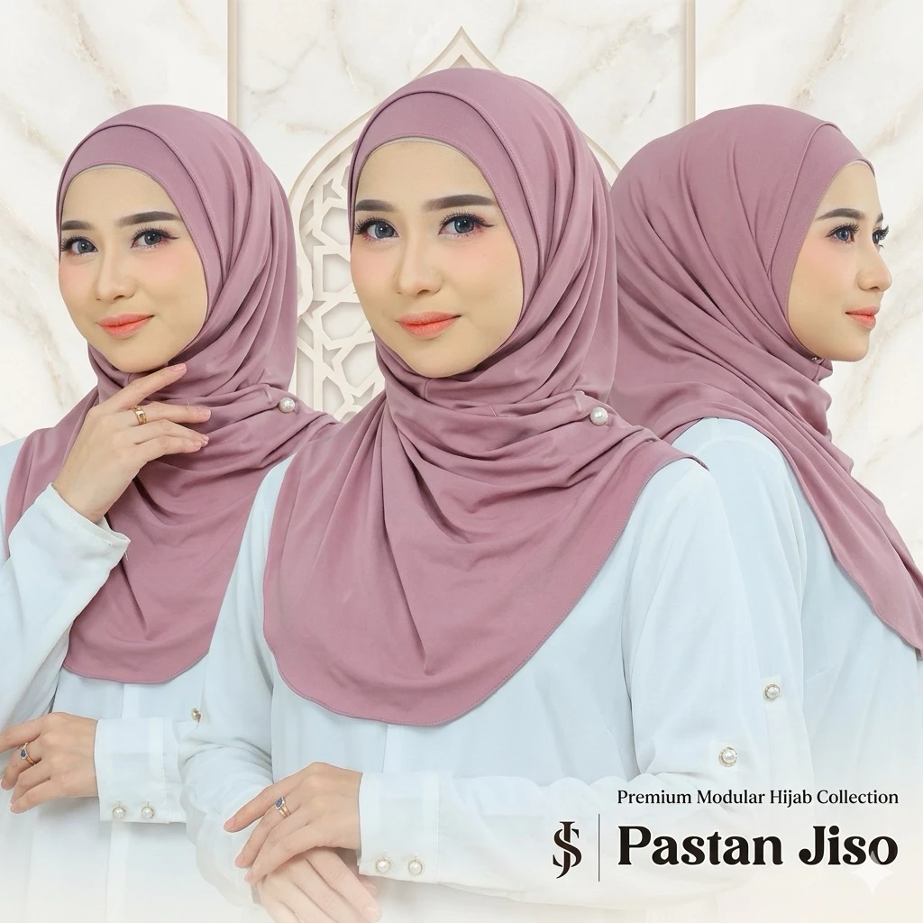 Hijab Instan Bergo Huma Jersey Premium Cooltech