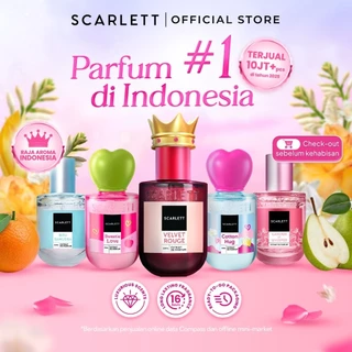 l[TERLARIS]  SCARLETT REFILL Eau De Parfum & Extrait De Parfum 30ml Wangi Tahan Lama - Unisex - Parfume pria - Parfume wanita - Parfum unisex