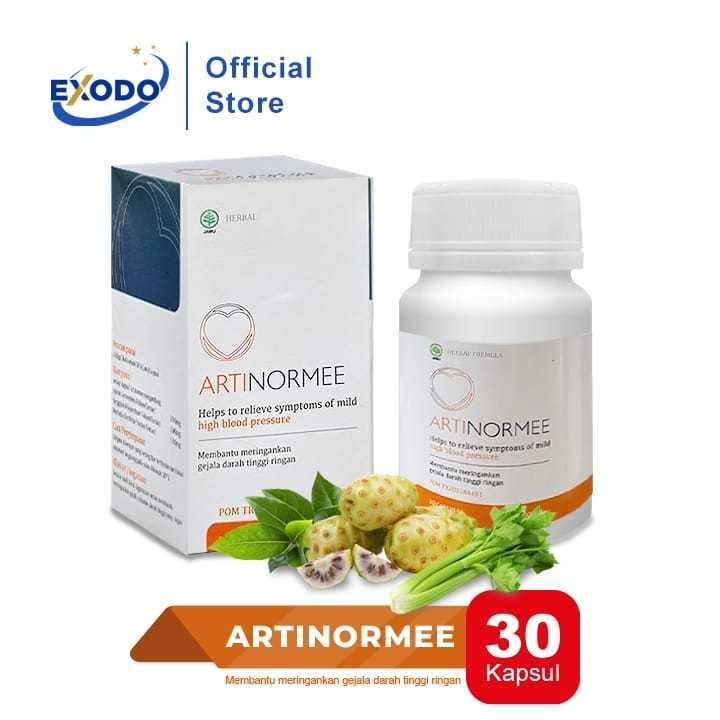 ARTINORMEE ASLI ORIGINAL OBAT HIPERTENSI TEKANAN DARAH TINGGI HERBAL BPOM