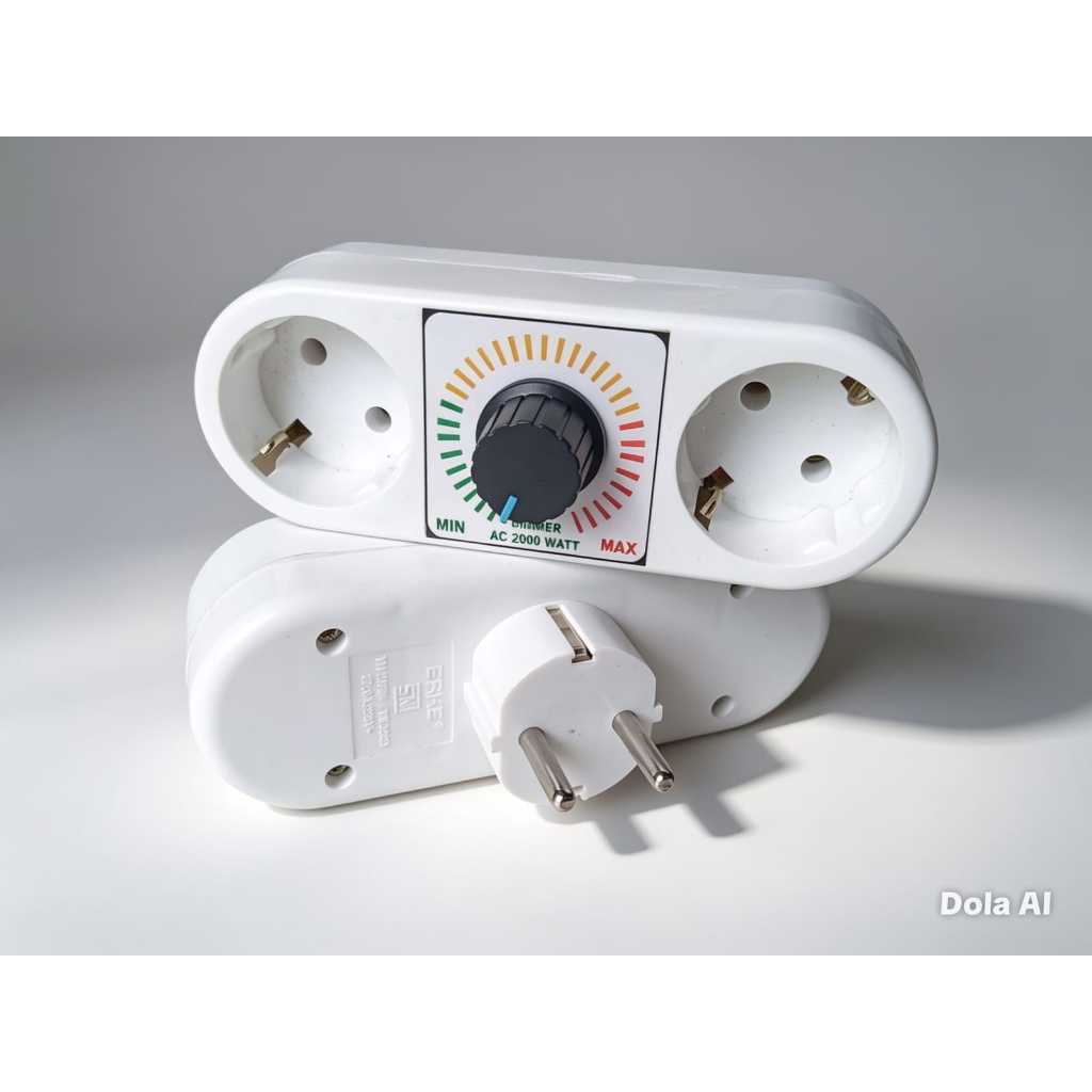 Jual Dimmer Dimer 2000 Watt Ac 220V Alat Pengatur Kecepatan Gerinda Bor ...
