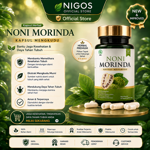 Noni Morinda - Obat Herbal Untuk Hipertensi Darah Tinggi Menjaga Kesehatan Jantung Akibat Hipertensi