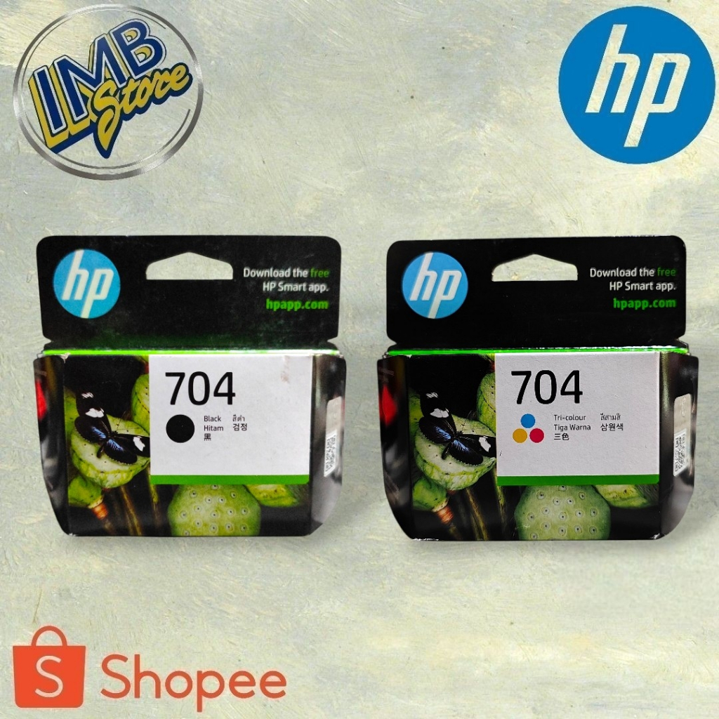 Jual Tinta Hp 704 \ Tinta Printer Hp 704 Black Colour Original Ink ...