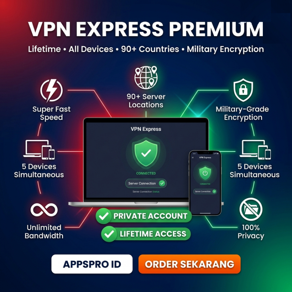 Jual Express VPN Terlengkap & Harga Terbaru Juli 2026 | Shopee Indonesia