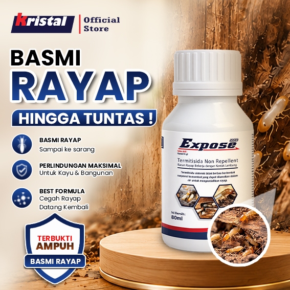 Jual Expose 55sc 80ML Anti Rayap Penguat Kayu ( Non Repellent ...