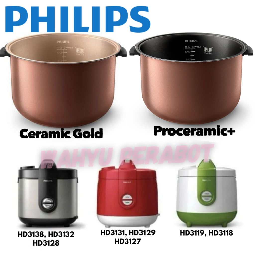 Jual [READY STOK!!!!!] Philips Inner Pot/ Teflon Philip Rice Cooker ...